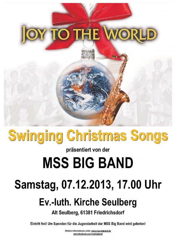 Swingin' Christmas 2013 Plakat